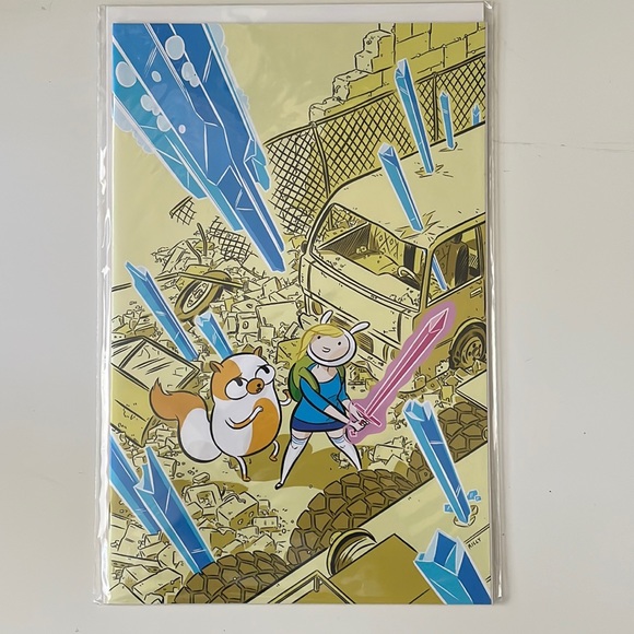 Adventure Time Fionna & Cake #1 "Ethan Rilley Variant" - Picture 1 of 5